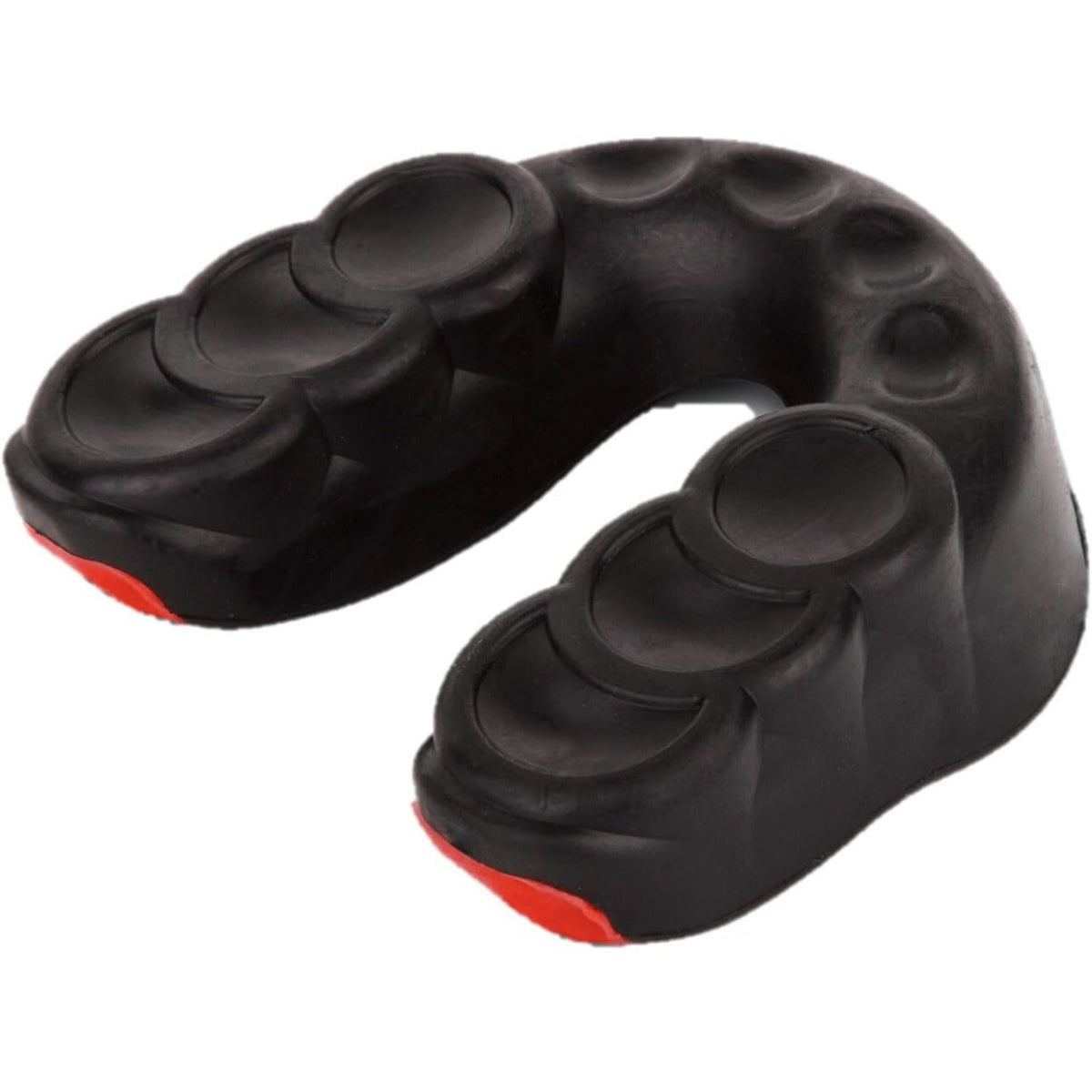 Senior Boxing Mouthguard with Case - Black & Red, Venum Challenger