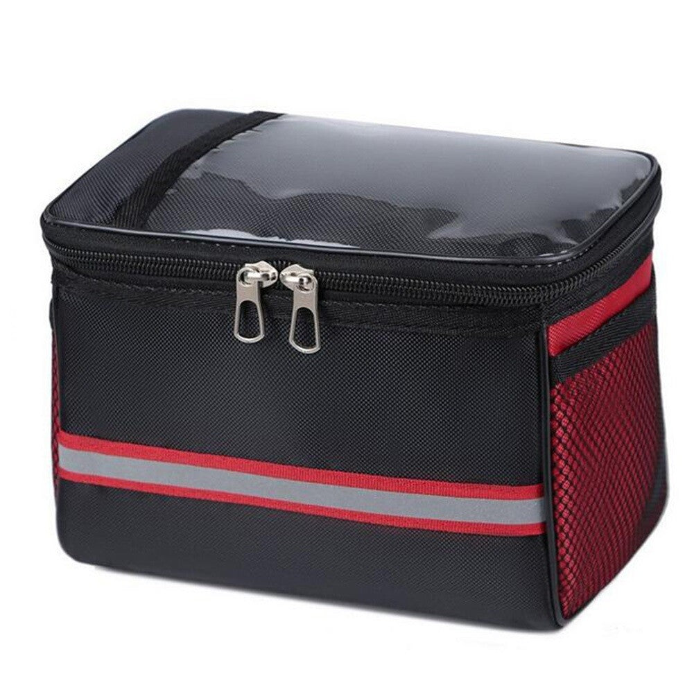 Waterproof Bicycle Handlebar Bag MTB Front Frame Storage Pouch - Unbranded