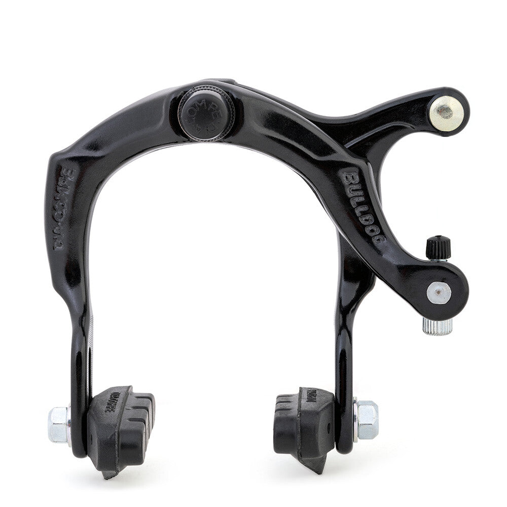 BMX Bike Front Reverse Pull Brake Caliper - Black or Silver