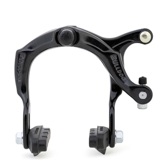 BMX Bike Front Reverse Pull Brake Caliper - Black or Silver