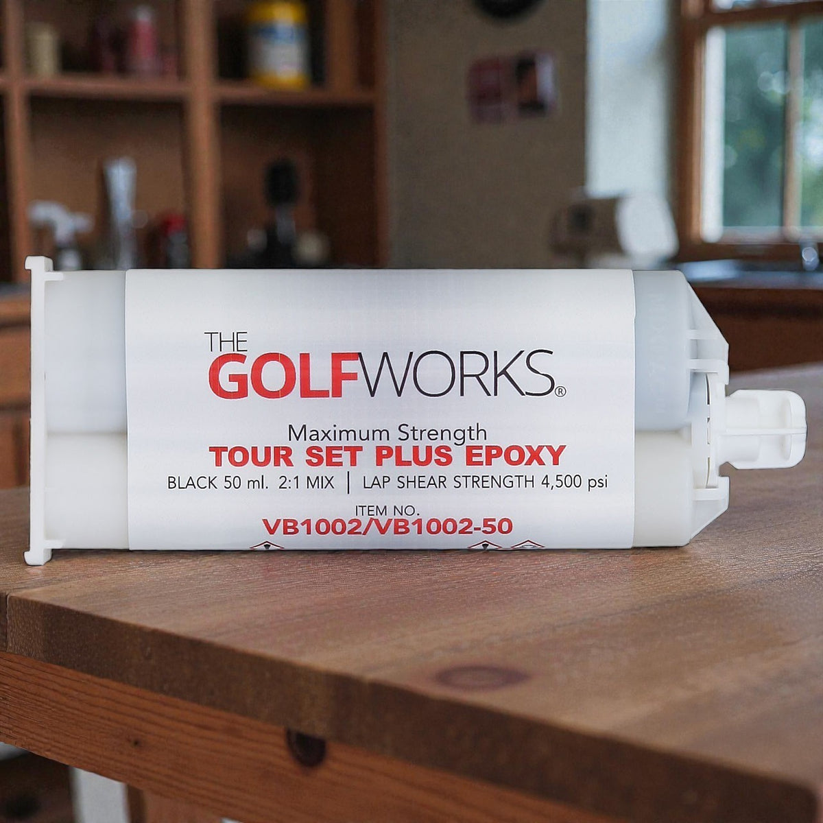 Golf Club Epoxy 50ml Cartridge - Heavy Duty Adhesive for Club Repairs