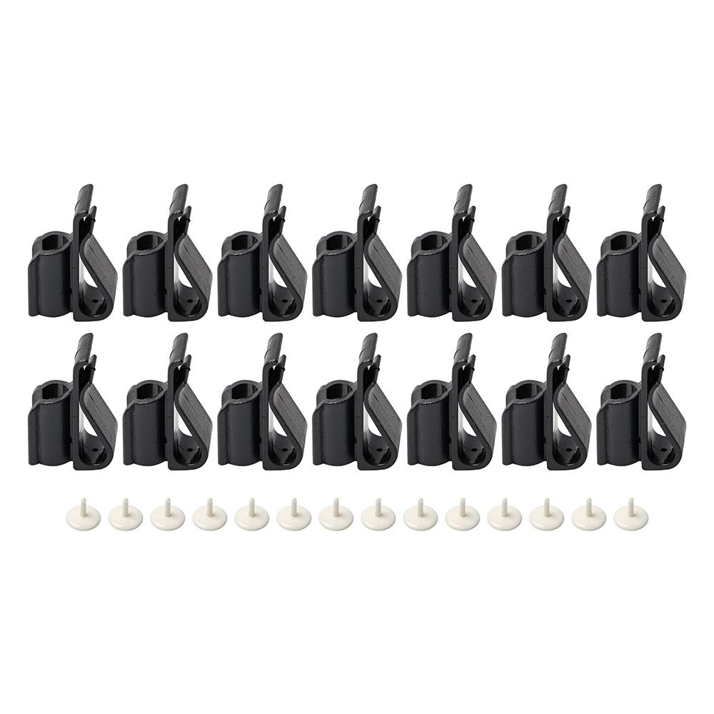 14-Pack Golf Club Organizer Clips Putter Bag Holder Iron Driver Protector