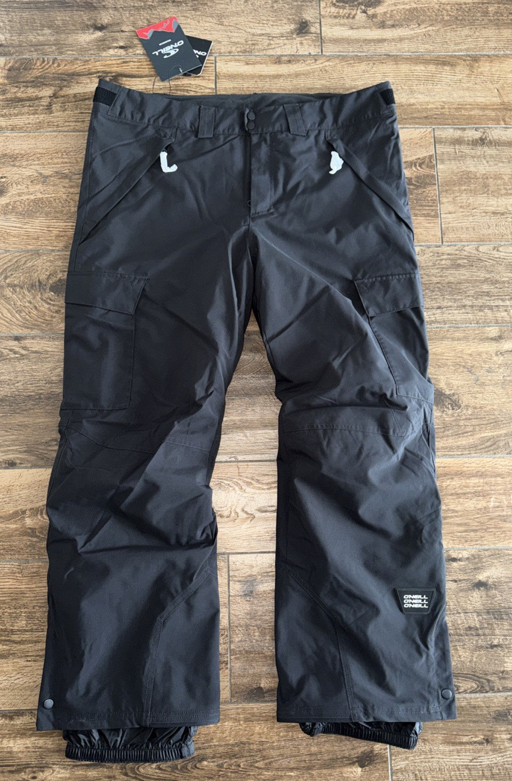 Men's Insulated Snow Pants Waterproof Ski & Snowboard Gear XXL Black