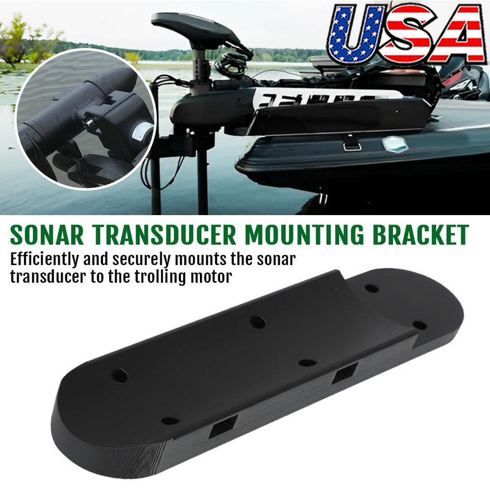 Waterproof Fish Finder Transducer Mount for Minn Kota US2 - Lowrance Compatible