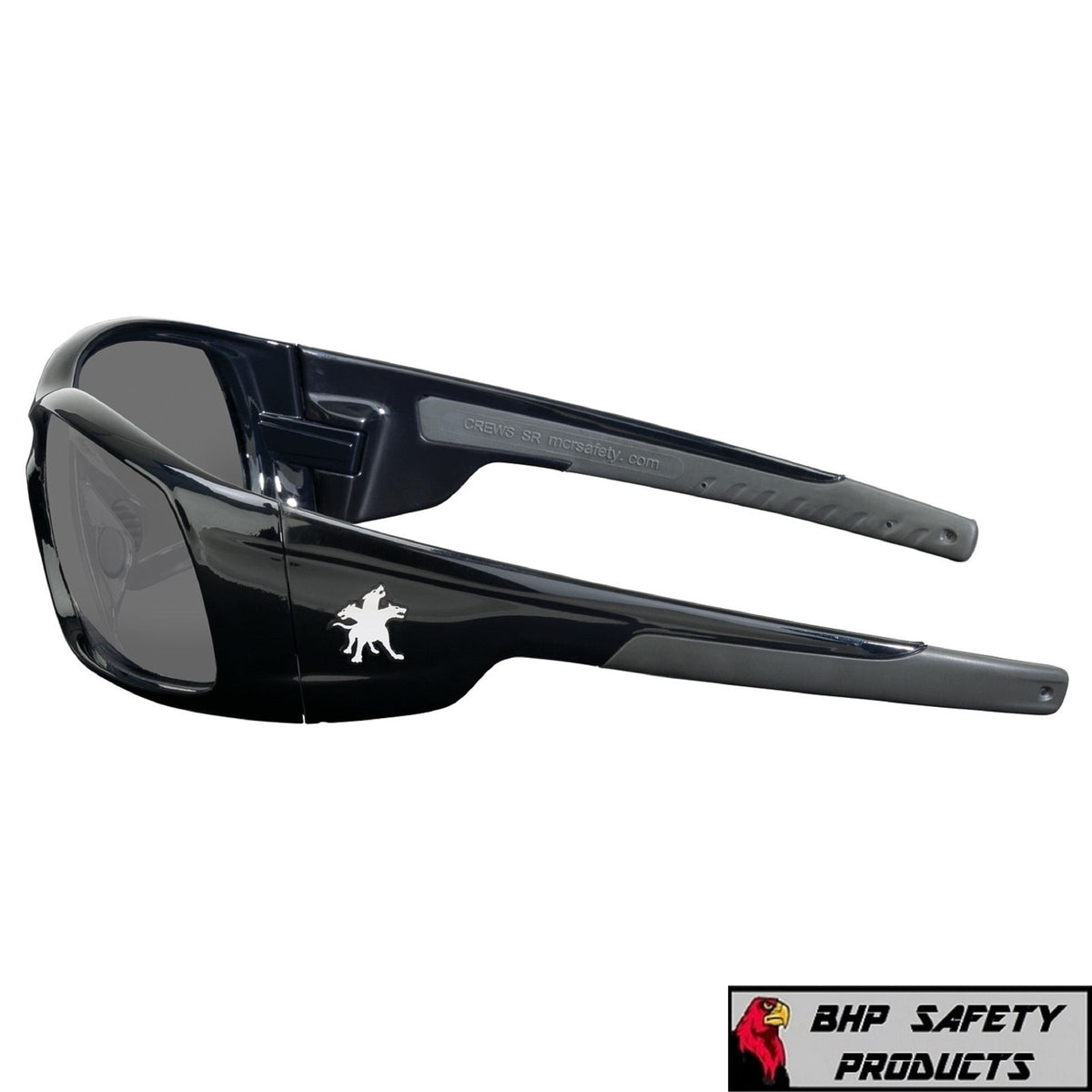 Safety Glasses with Assorted Lens & Frame Colors - ANSI Z87 Protection - 1 Pair