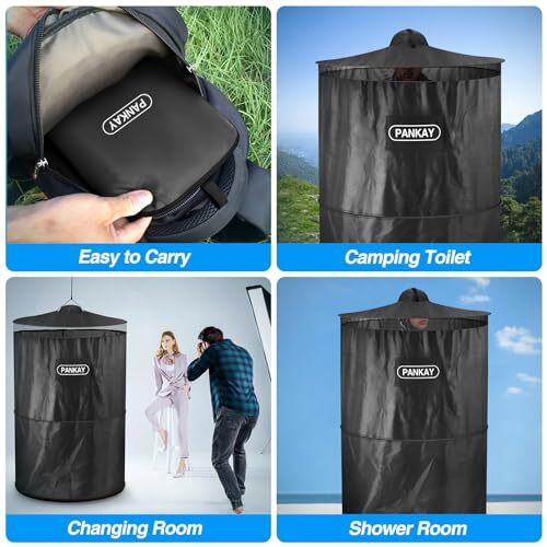Portable Privacy Tent for Camping and Outdoor Use