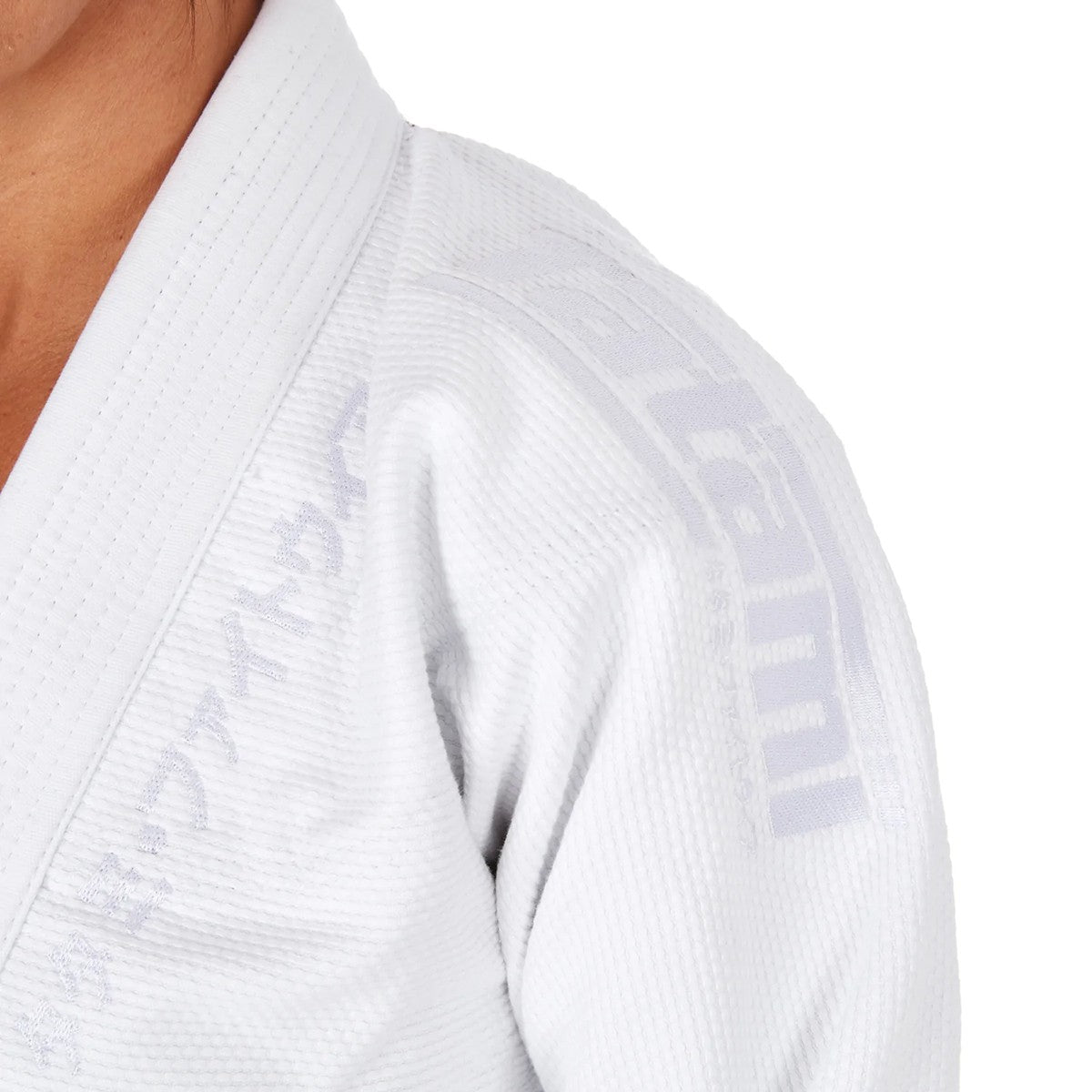Women's BJJ Gi Tatami Fightwear Estilo Black Label White/White