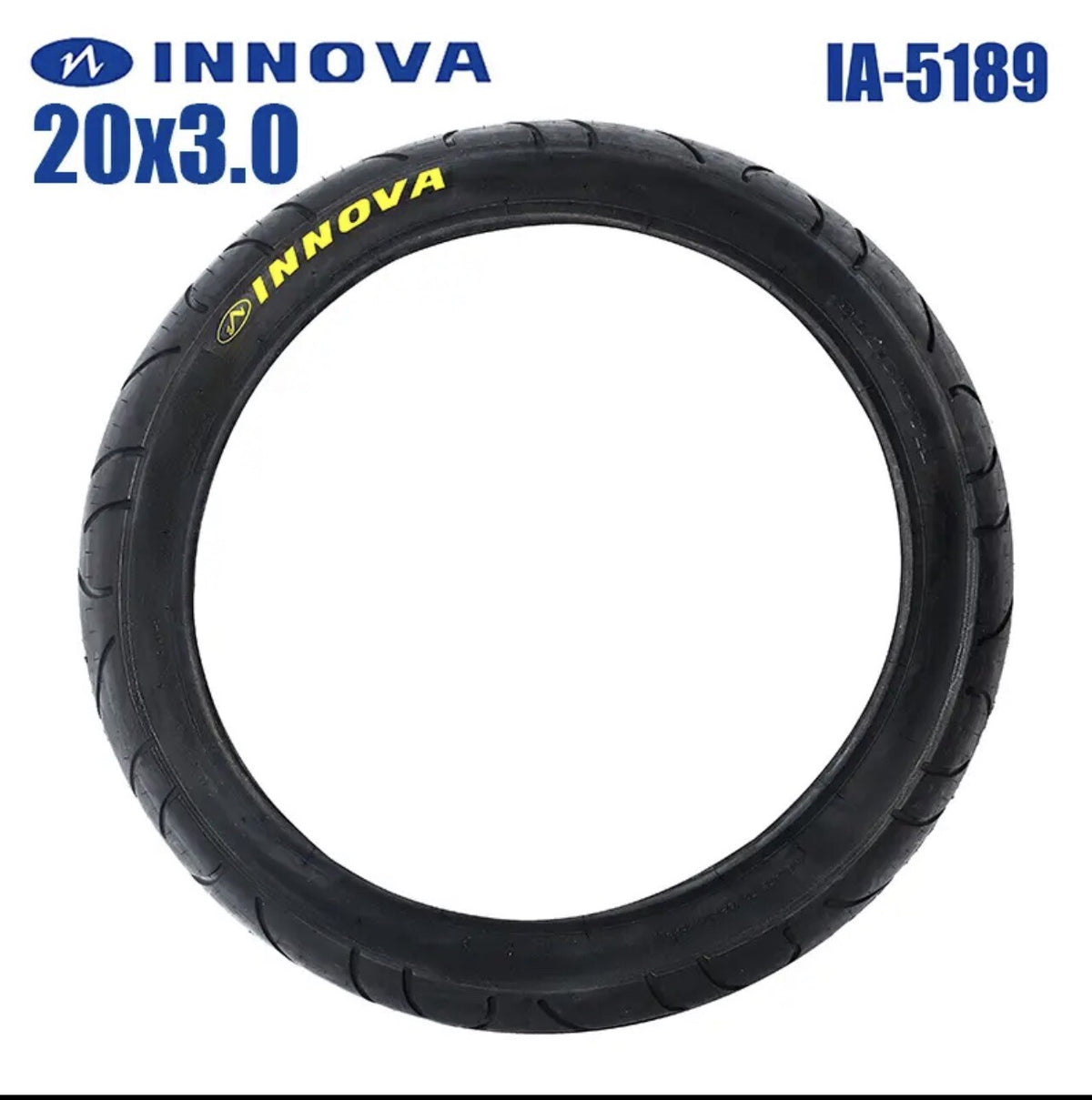 20x3 Fat Bicycle Tire with 40TPI 35 PSI for E-Bikes - Innova