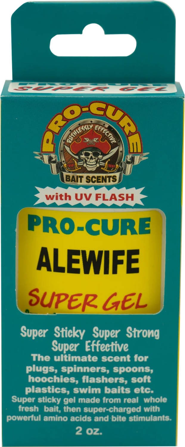 Fishing Gel Attractants for Lures - Real Baitfish & Seafood Scents
