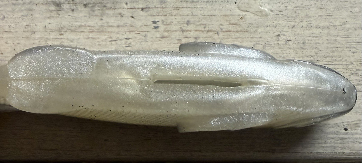 6-Inch Weedless Soft Plastic Swimbait with Wedge Tail for Fishing - Hitch Color