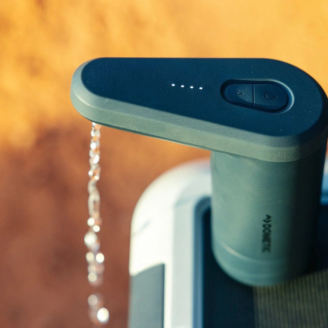 Portable Water Faucet for Camping & Overlanding – Battery-Powered, Touch-Activated