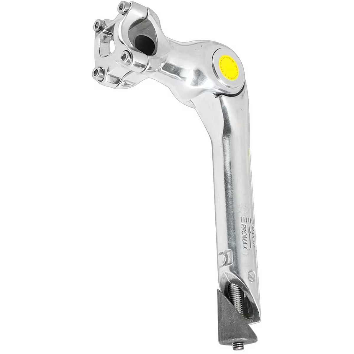 Adjustable Bicycle Stem - 85mm Length, 25.4mm Handlebar Clamp, Aluminum
