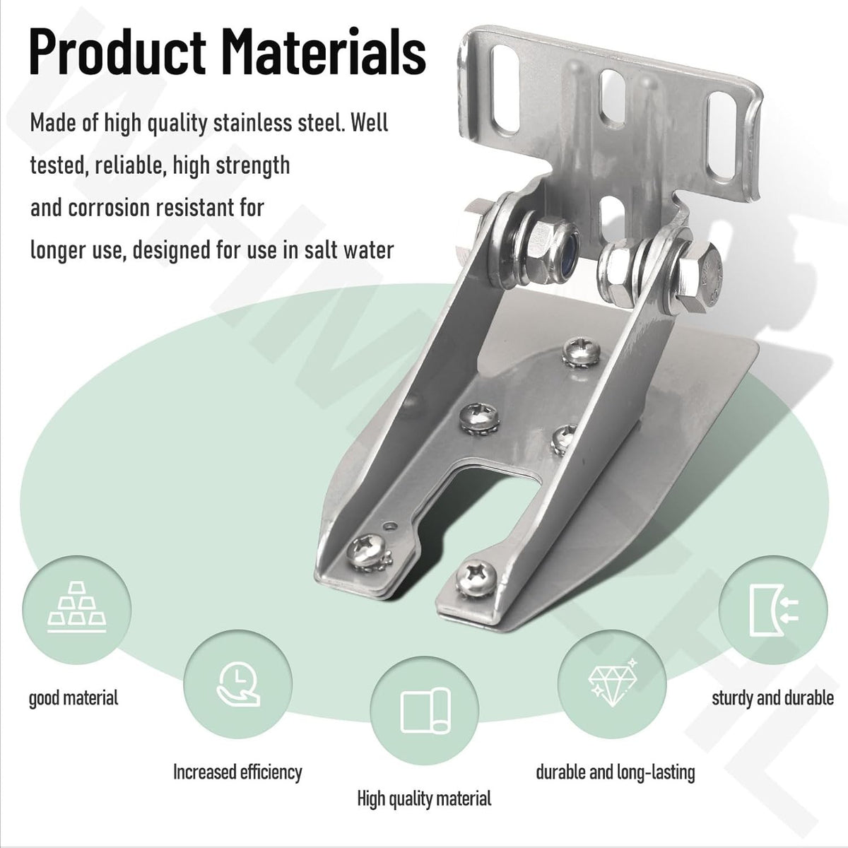 Boat Transducer Mount Bracket for Garmin Fish Finders - Heavy Duty Transom Clamp