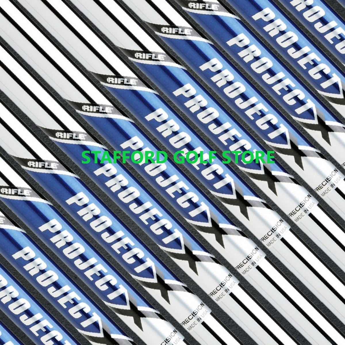 Project X Rifle .355 Taper Tip Steel Iron Shafts Set for Golf Clubs