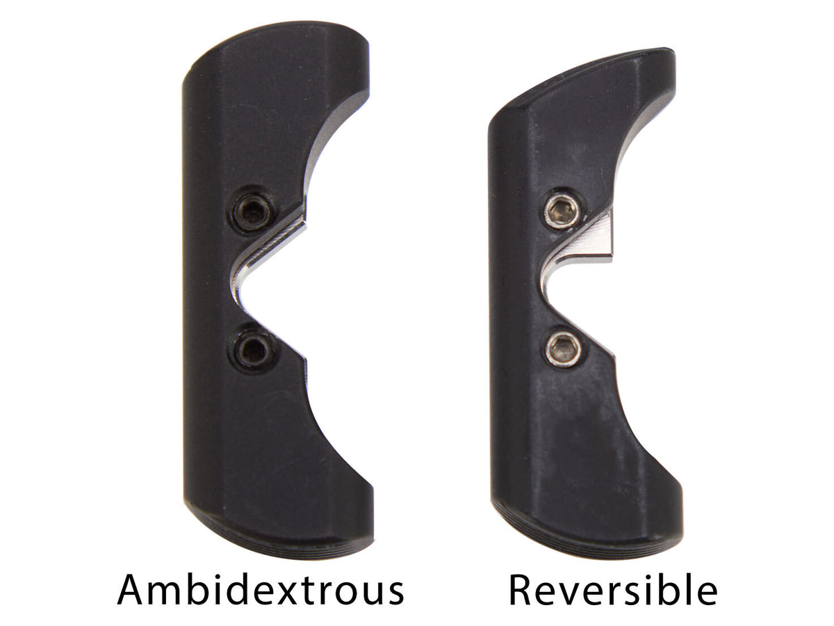 Extended Magazine Release for Springfield Echelon - Ambidextrous & Reversible Steel Aluminum