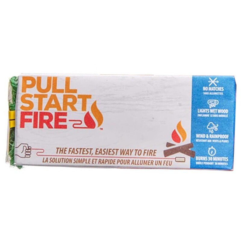 Pull Start Fire Starter Rope for Campfire & Survival Gear - 1 or 3 Pack