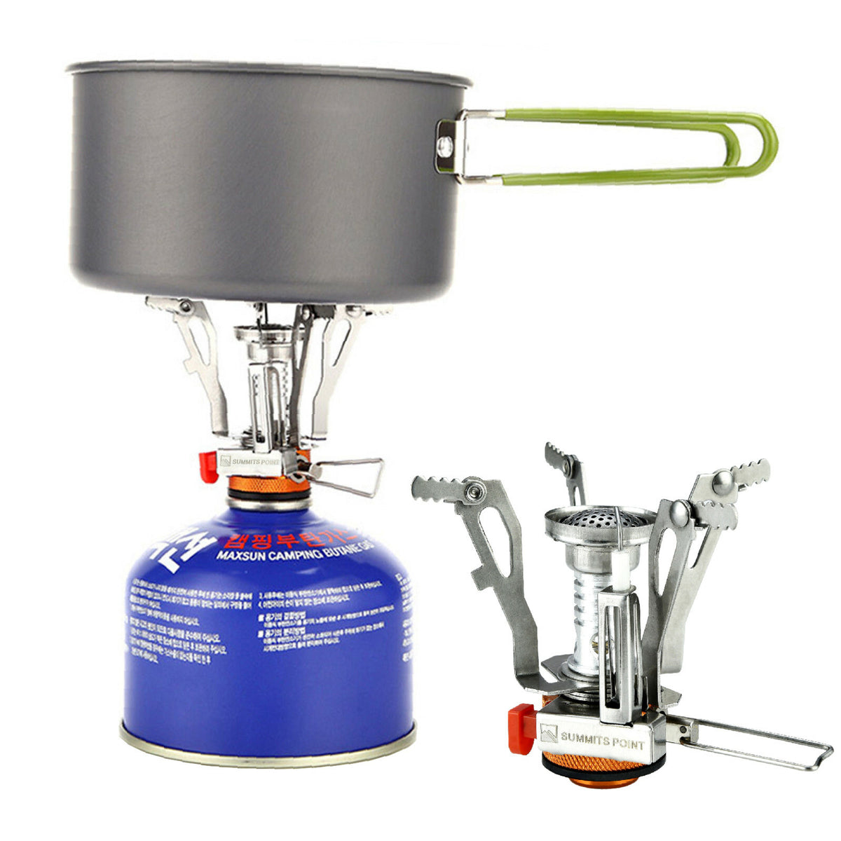 Ultralight Portable Camping Gas Stove Burner for Backpacking & Outdoor Cooking