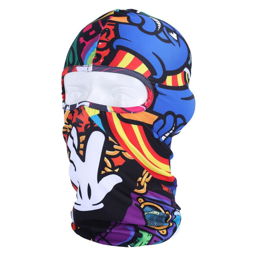 Unisex Ski Face Mask UV Protection Windproof Balaclava for Outdoor Sports