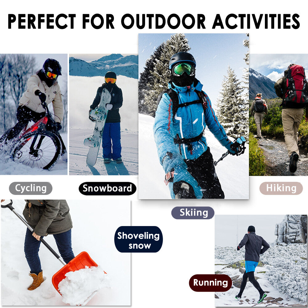 Winter Balaclava Face Mask Windproof Fleece Ski Motorcycle Tactical Hat