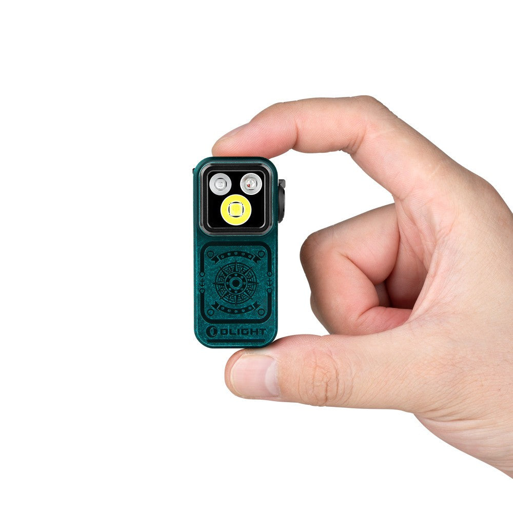 Olight Oclip Pro S Sunken Artifact Clip Flashlight with Headlamp Strap