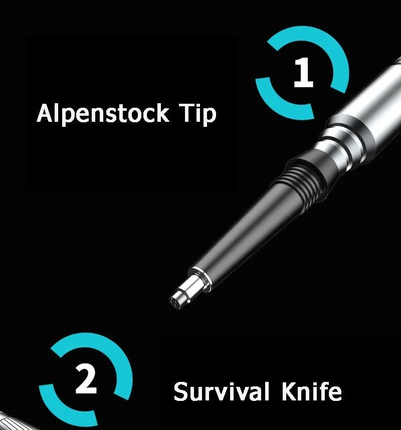 Ultralight Aluminum Trekking Poles for Hiking and Walking Support