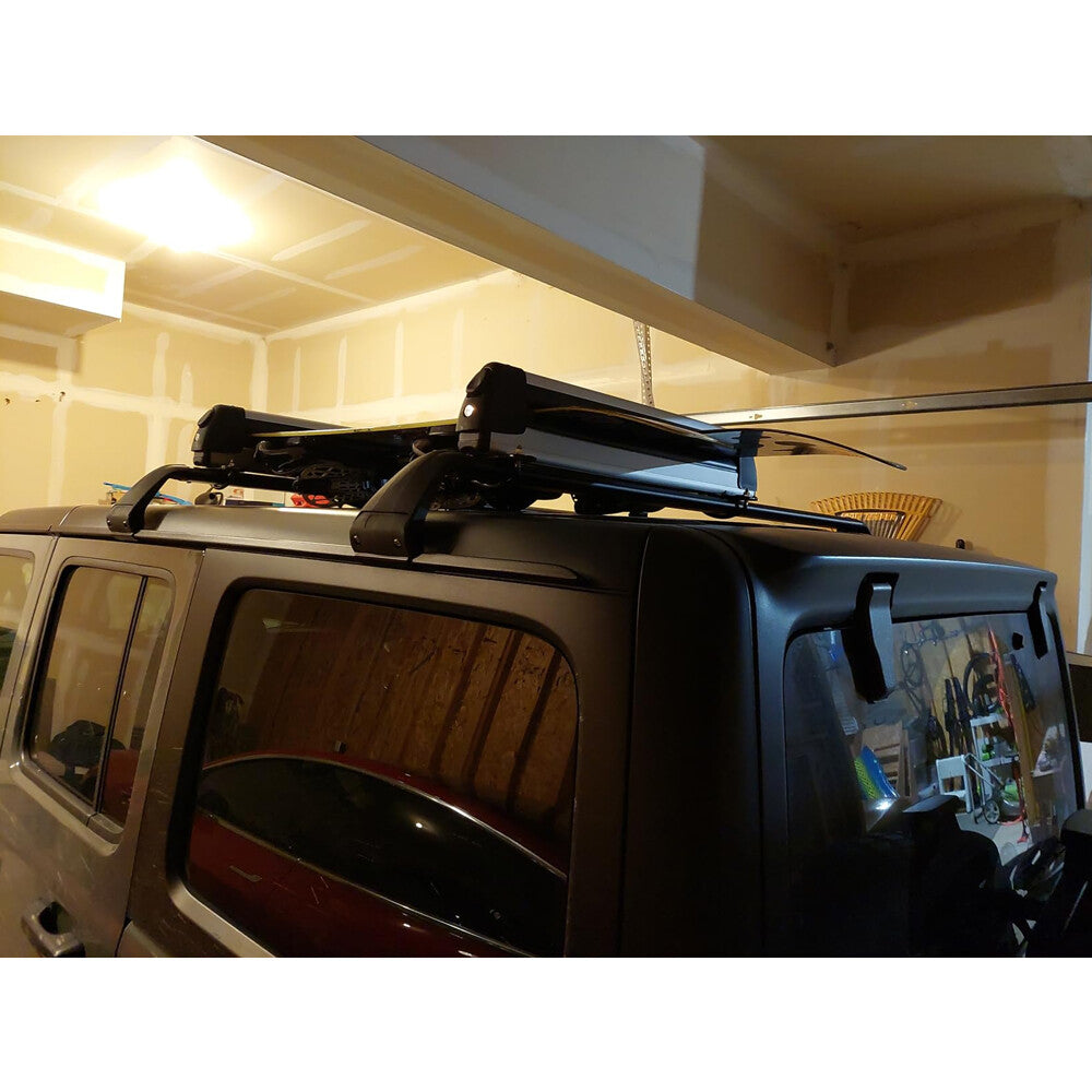 Roof Mount Cross Bar Carrier Lock for Jeep Grand Cherokee Ski Snowboard Rack