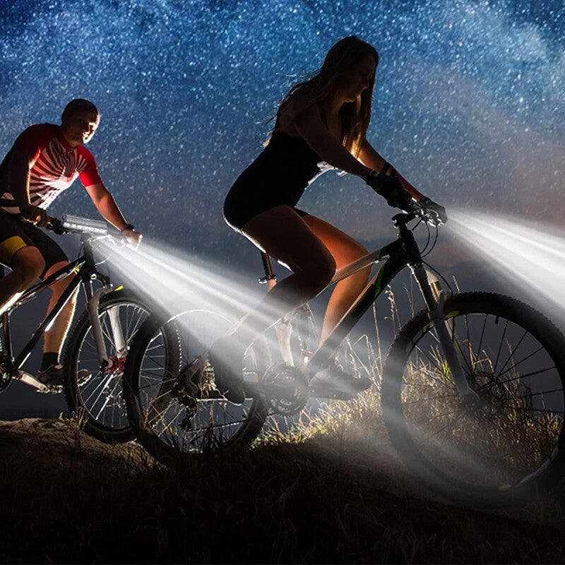 Super Bright Waterproof USB Rechargeable Bike Light with 1000 Lumens