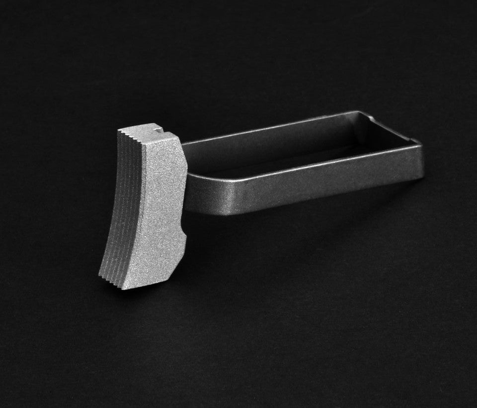EGW Short Trigger Serrated for 1911 Pistols - No Over Travel Screw