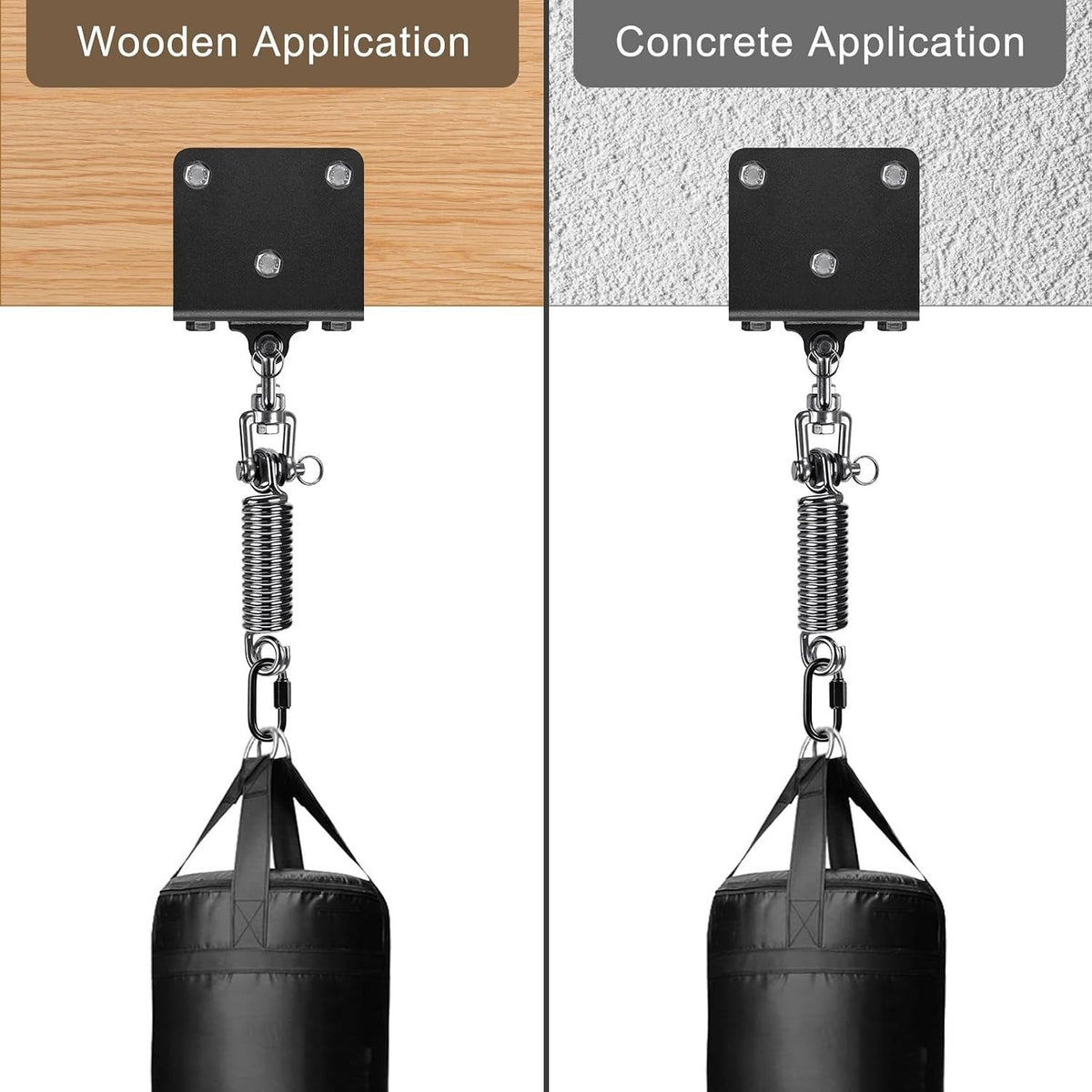 Heavy Bag Hanger with 360° Swivel for Boxing Punching Bags Ceiling Mount