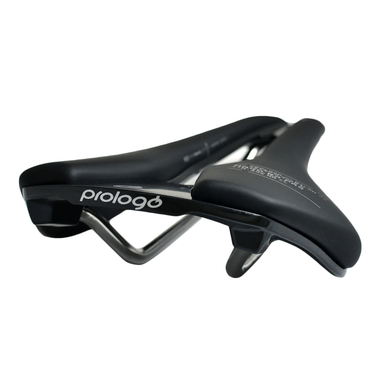 Prologo Nago R4 PAS Road Saddle - TiroX Rail, Black, 245x147mm