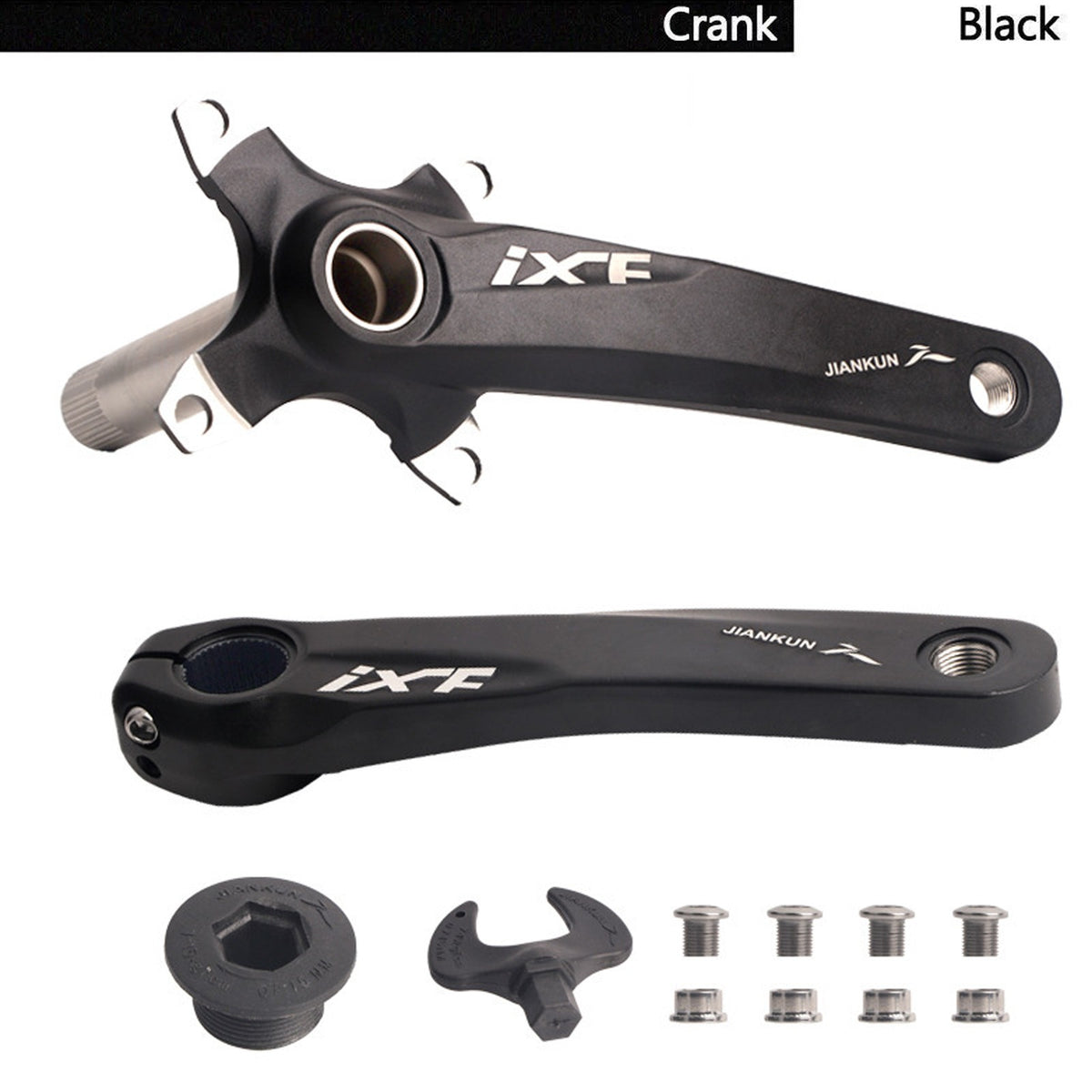 170mm Mountain Bike Hollowtech Crankset with Bottom Bracket for Shimano