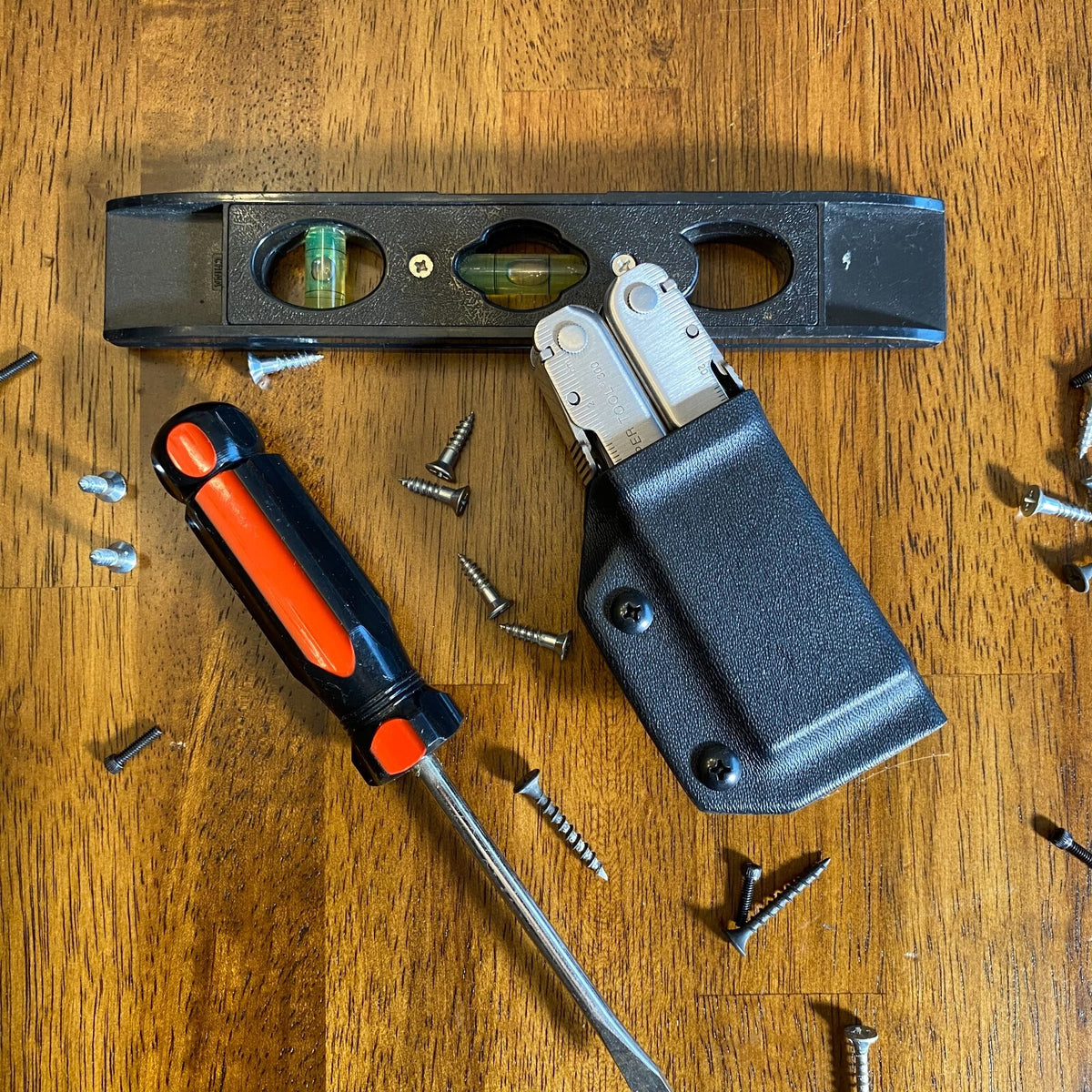 Kydex Multitool Sheath for Leatherman Supertool 300 - USA Made, Adjustable Carrying