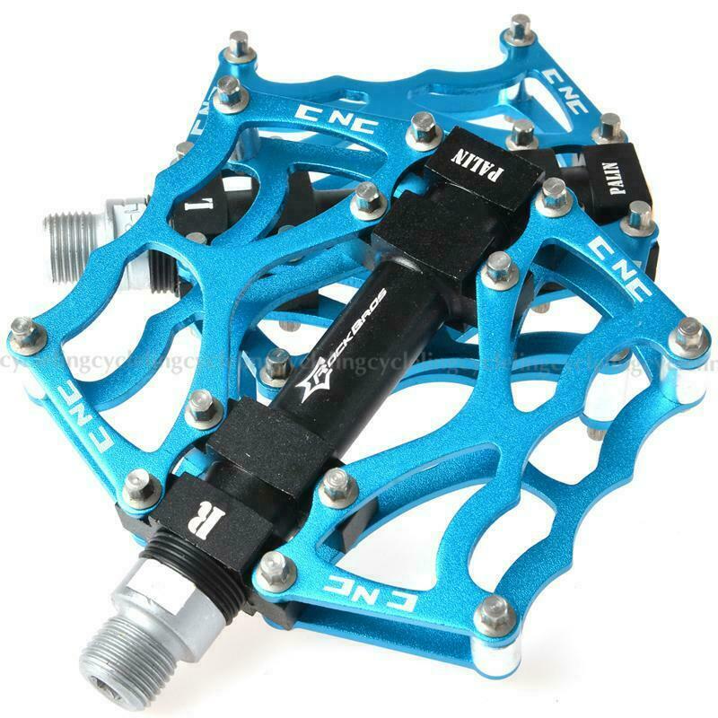 Mountain Bike Pedals Aluminum Alloy Sealed Bearing 9/16" - Durable MTB Pedals
