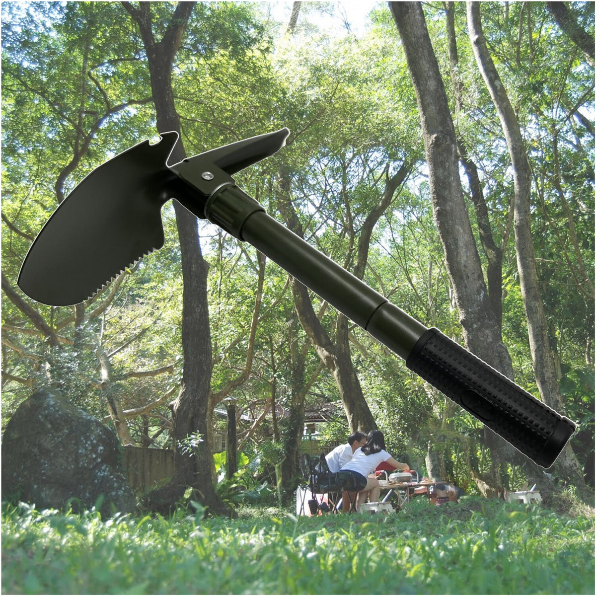 Multi-Function Military Folding Shovel - Survival, Camping & Garden Tool