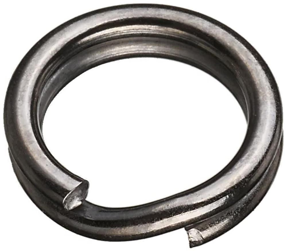 Heavy-Duty Split Rings for Fishing Tackle - Corrosion-Resistant Stainless Steel