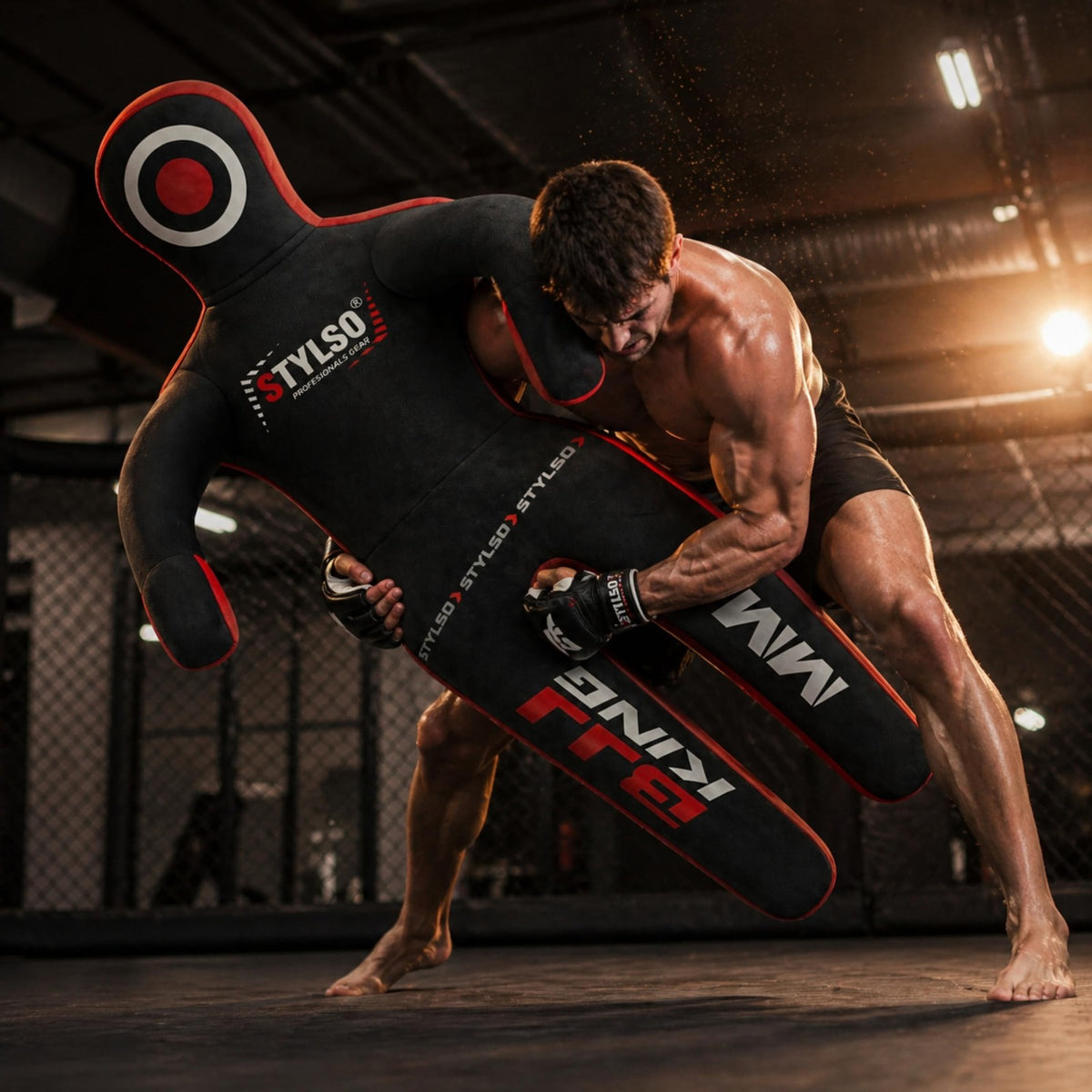 Grappling Dummy for Martial Arts Training - Unfilled Life-Size MMA, Jiu Jitsu, Wrestling, Judo, Karate