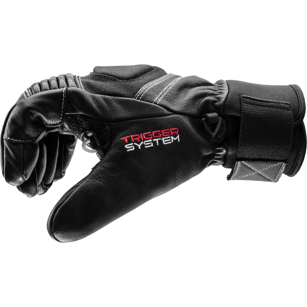 Premium Ski Gloves for Alpine Skiing & Snowboarding - Goatskin Leather, Trigger S Compatibility