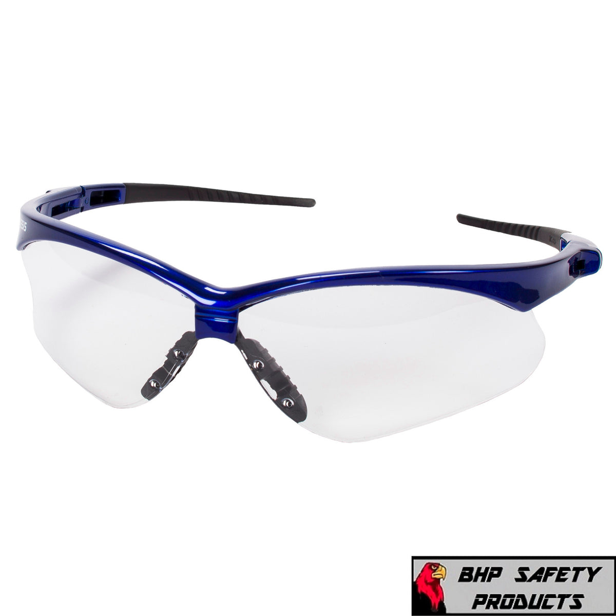 Safety Glasses Sport Protective Eyewear with UVA/UVB/UVC Protection, Wraparound Design, Removable Neck Cord