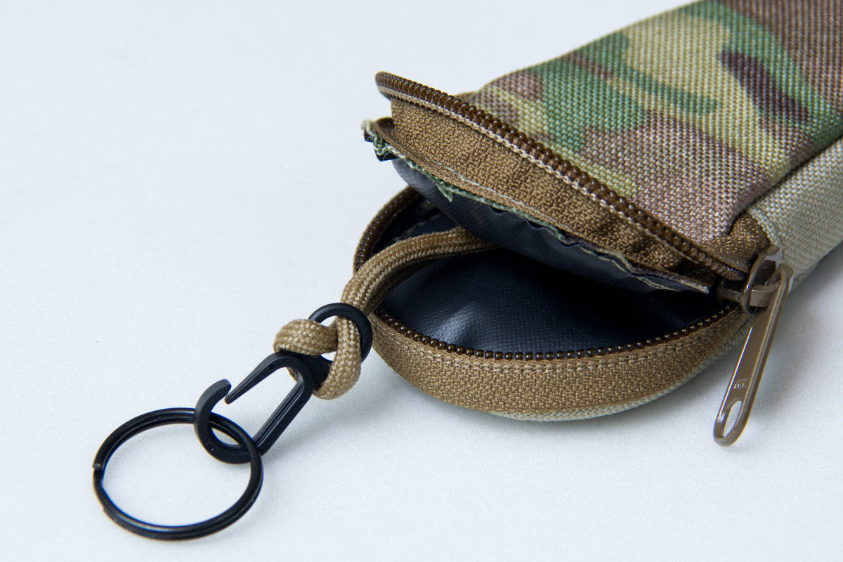 Milspec Monkey MSM Lanyard Zippered Key Coin Pouch Carrier Multiple Colors