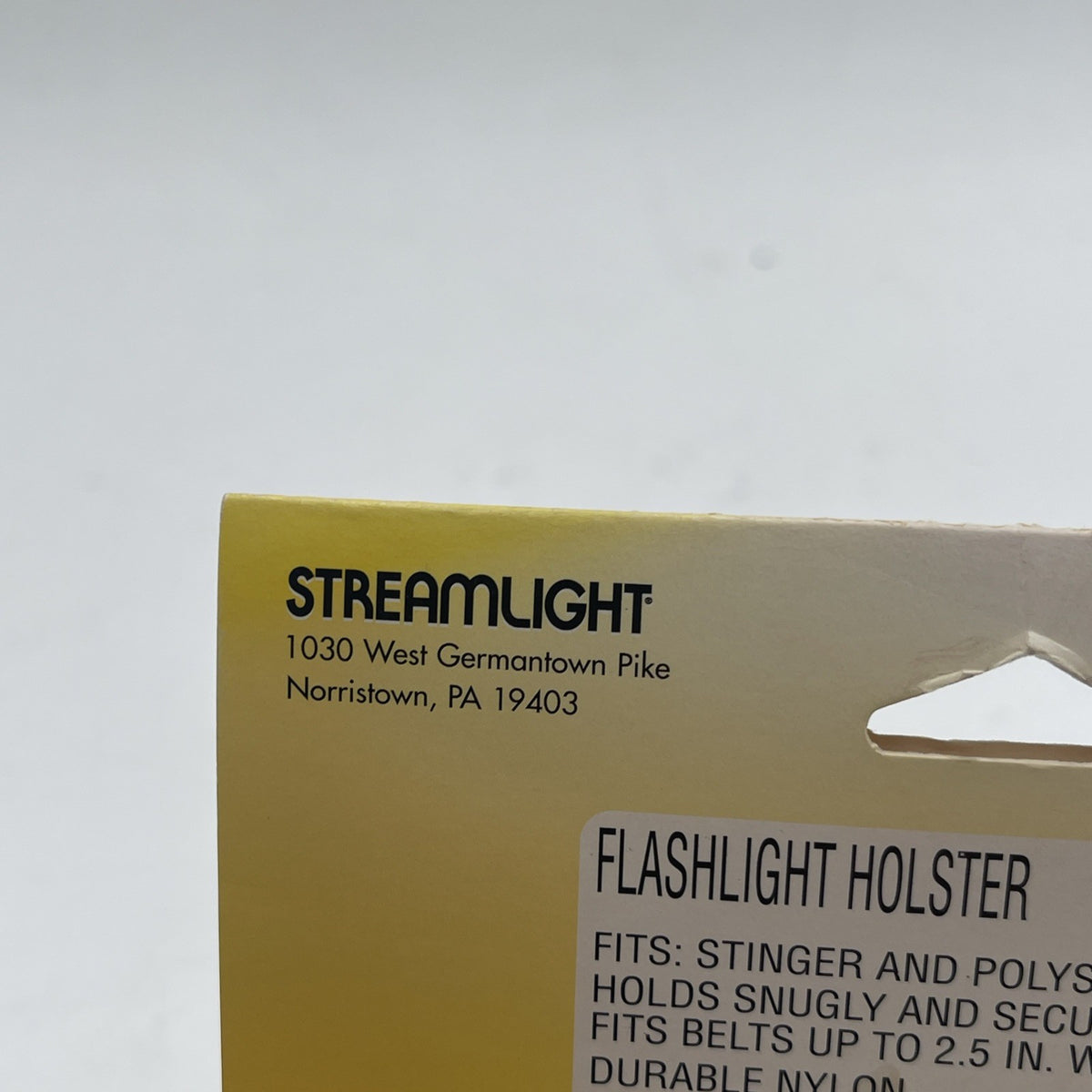 Flashlight Holster for Stinger and Polystinger Flashlights - Durable Nylon