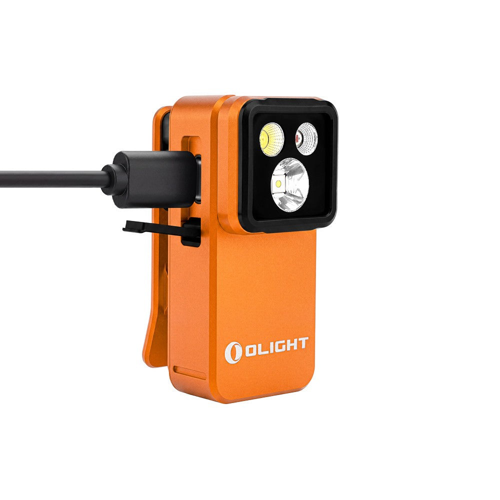 Olight Oclip 2 Pro EDC Flashlight Clip with Floodlight, Spotlight & Red Light
