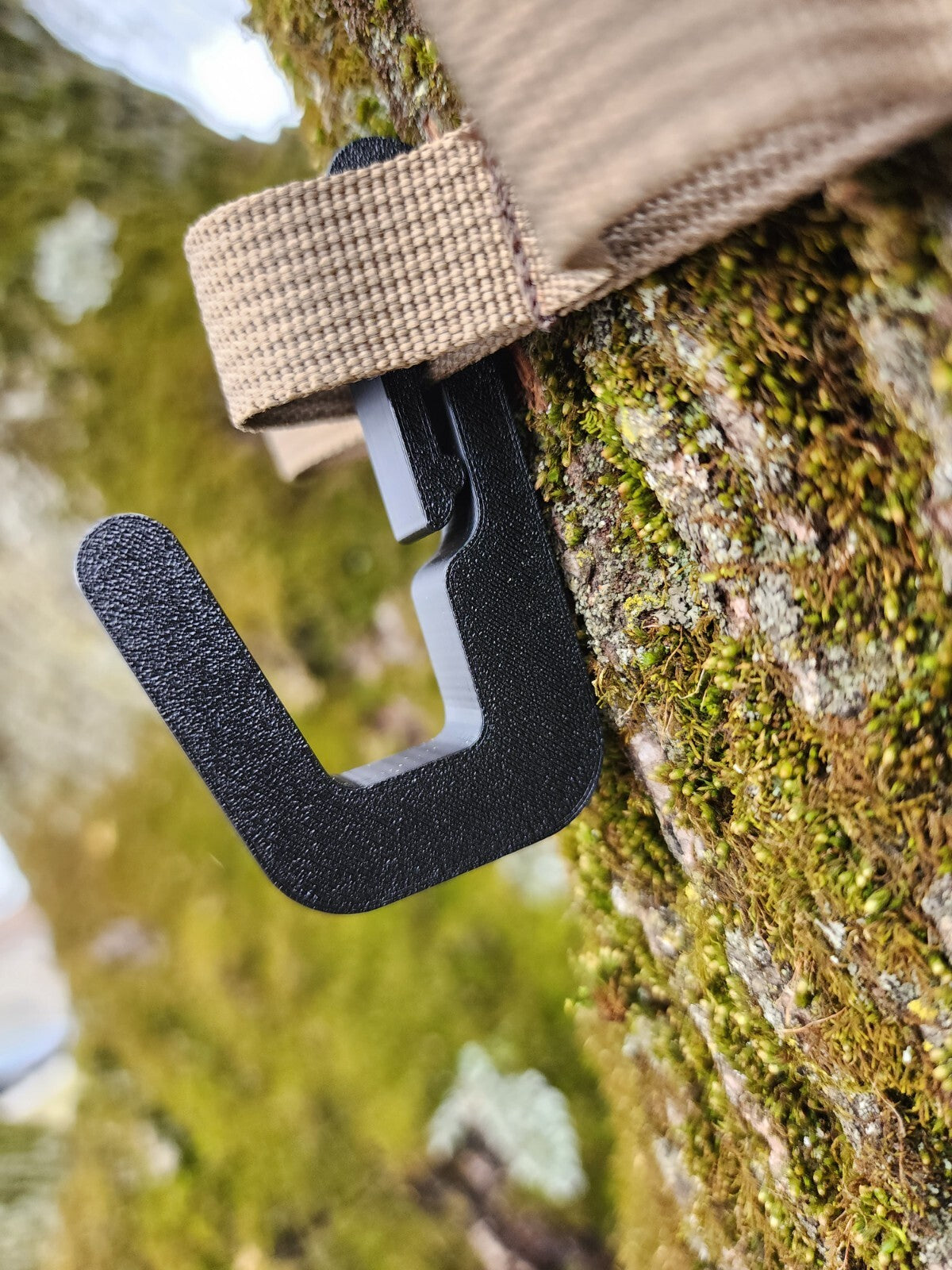 Saddle Hunting Gear Hangers Set of 3 Tree Clips for Public Land Hunting