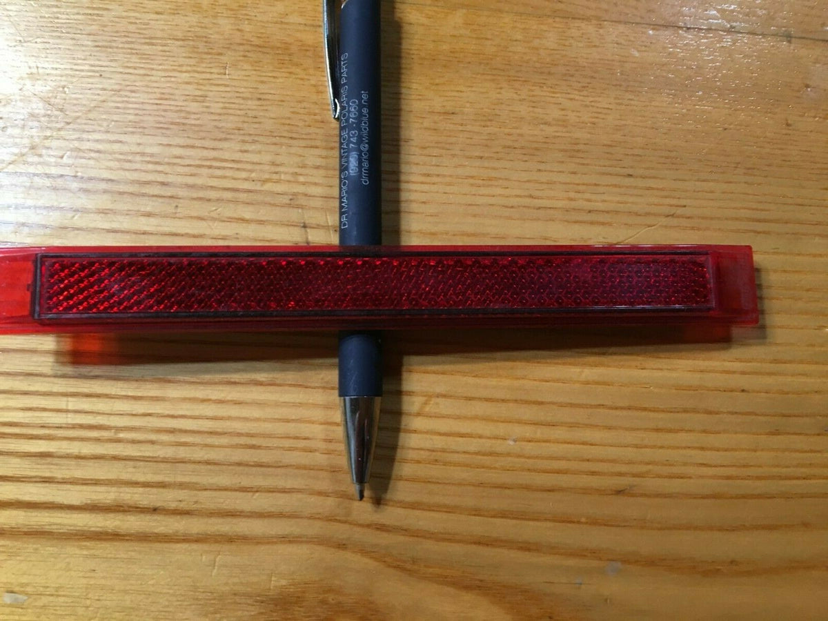 NOS Vintage Red Reflector for Polaris 2670050 74-78 Bumper Vehicles