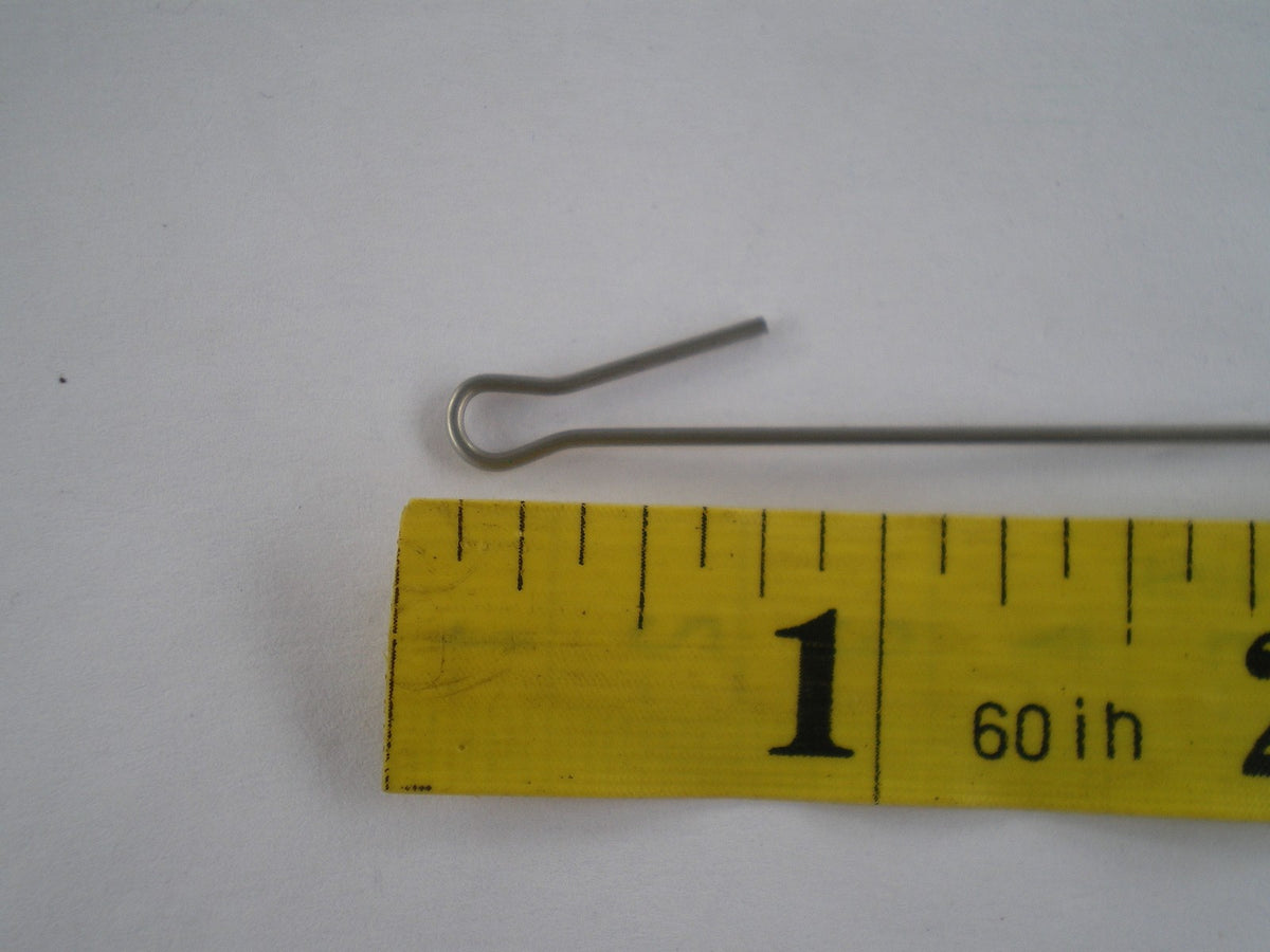 50PCS Stainless Steel Lure Shaft Wire Form for Spinners - 0.035x6 Inch