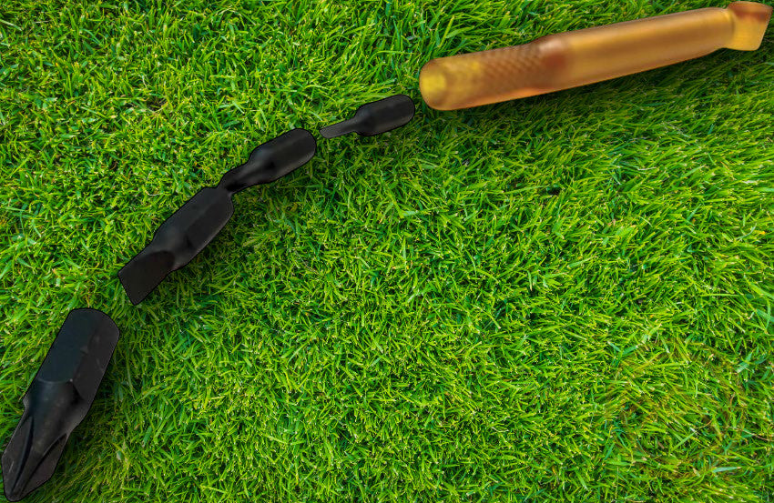Golf Club Pen Driver with Ultem Handle and Storage for Bits