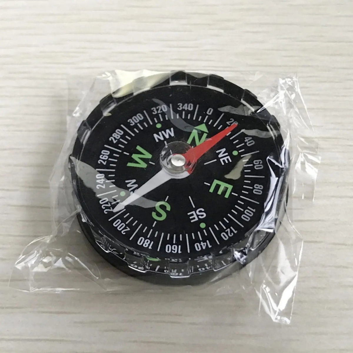 Waterproof Hiking Compass Multifunctional Navigation Tool for Camping and Survival