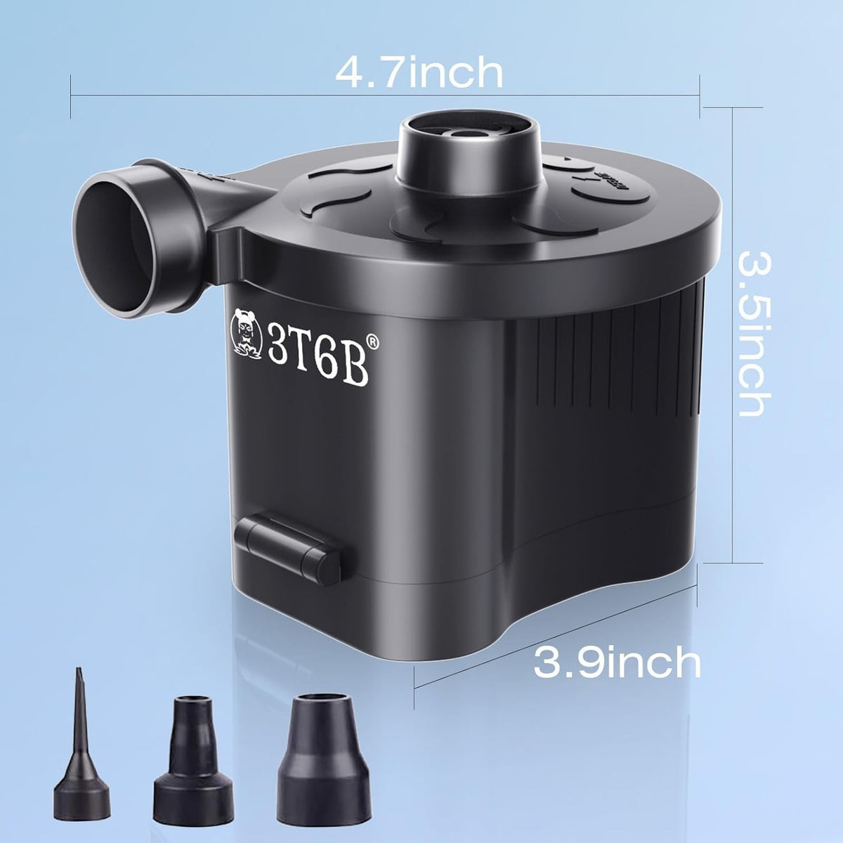 Battery Operated Air Pump for Camping Inflatable Pools and Air Mattresses