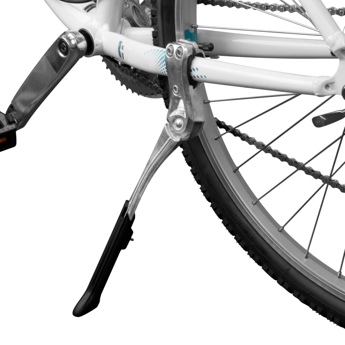 Adjustable Alloy Bicycle Kickstand for 24-28 inch Mountain, Road, MTB & BMX Bikes