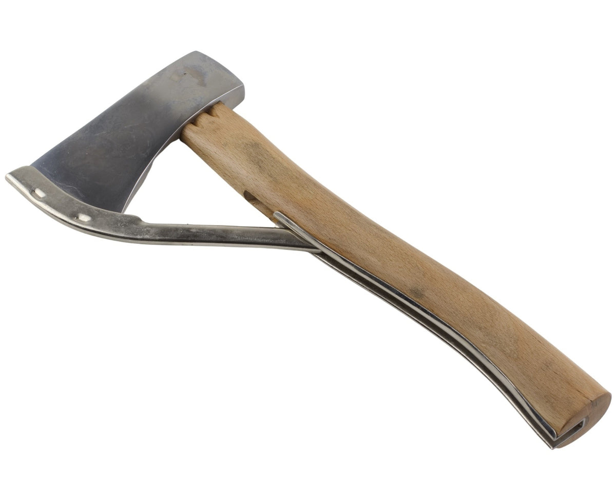 Marbles Safety Axe with Hardwood Handle - 10.75" Camping & Hunting Tool