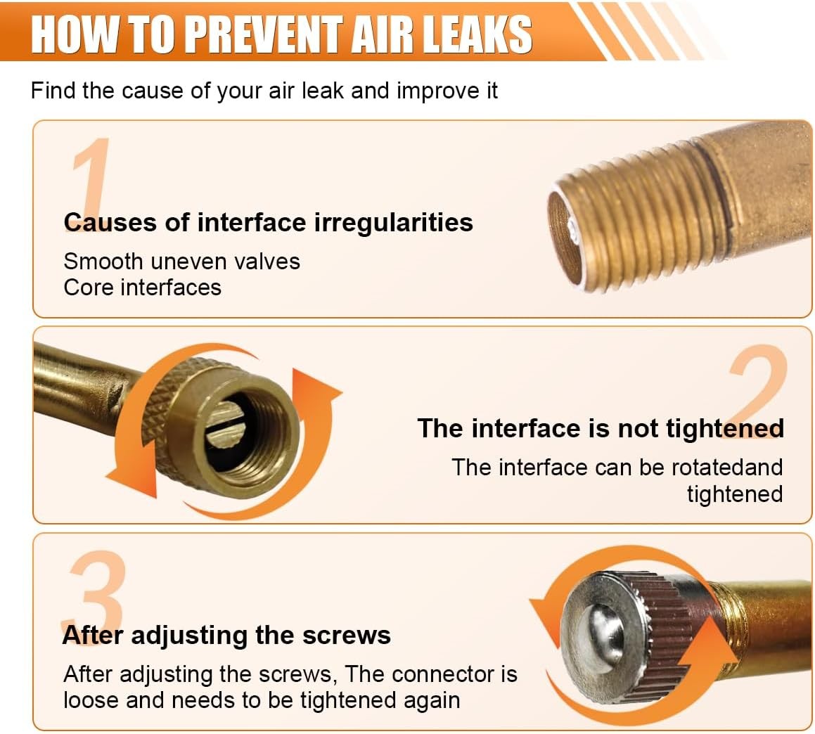 Car Tire Valve Extenders 90 Degree Brass Valve Adapter, Set of 4
